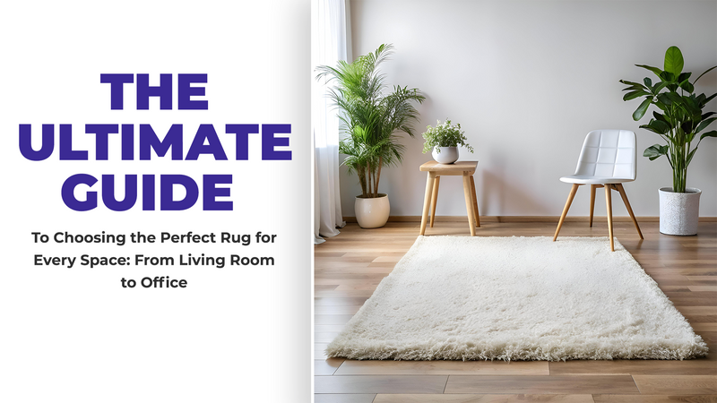 The Ultimate Guide to Choosing the Perfect Rug for Every Space: From Living Room to Office