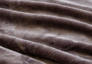 Lucia Luxury Plush Velvet Blanket Charcoal
