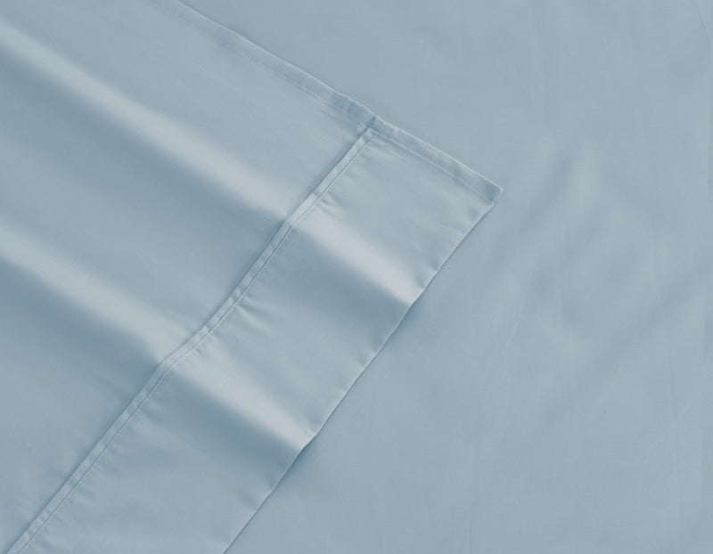 Cotton Sheet Set Faded Denim