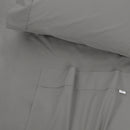 Cotton Sheet Set Charcoal