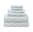 Bimini Towel 6pc Set in Cococonut Whirlpool