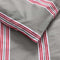 Hudson Stripe Quilt Cover Sets - Almond