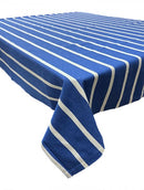 Bora Bora Island Blue White Tablecloth