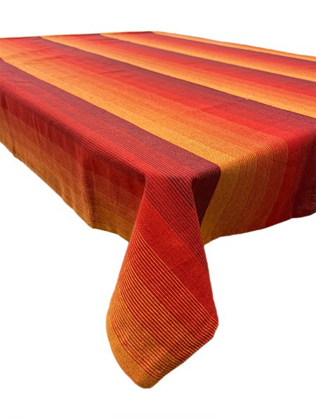 Sangria Orange Tablecloth