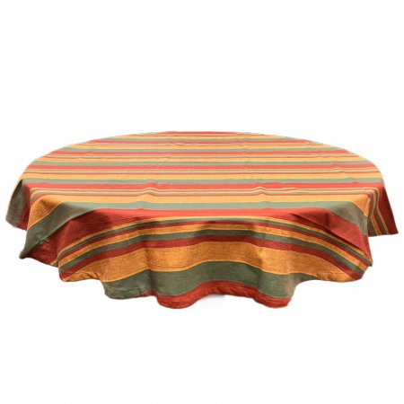 Lisbon City Stripe Tablecloth Round