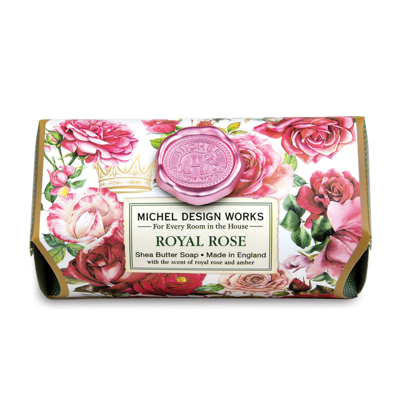 Large Soap Bar Royal Rose Michel Design Works