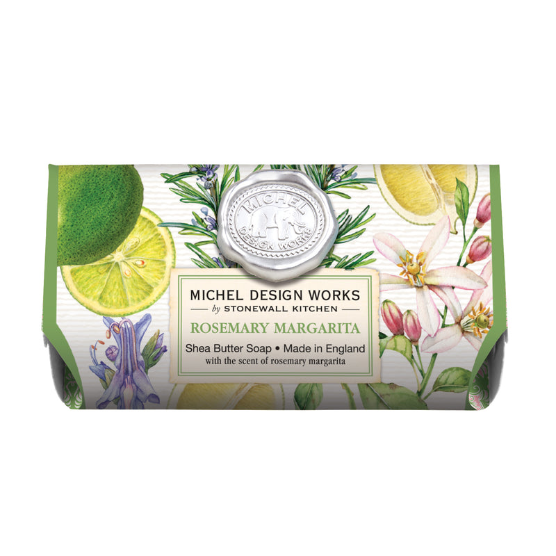 Large Soap Bar Rosemary Margarita Michel Design Works