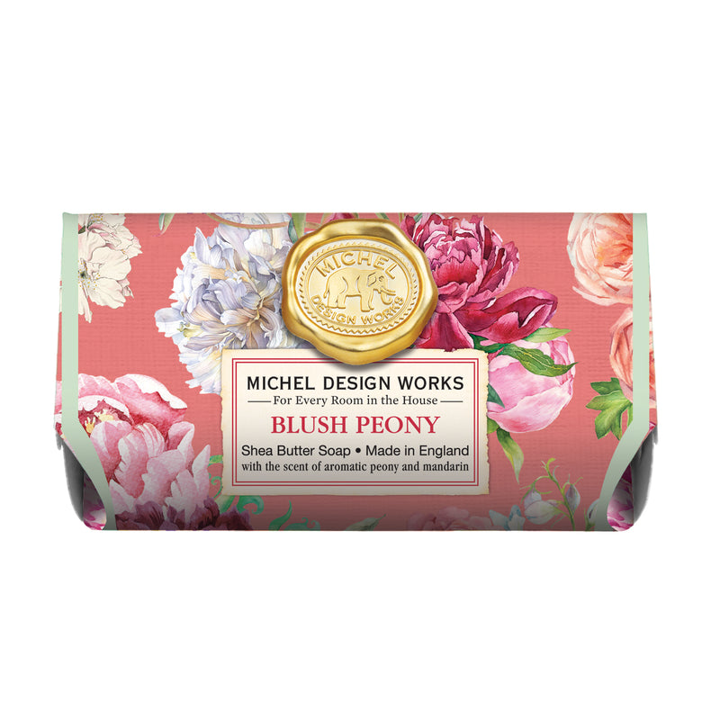 Large Soap Bar Blush Peony Michel Design Works