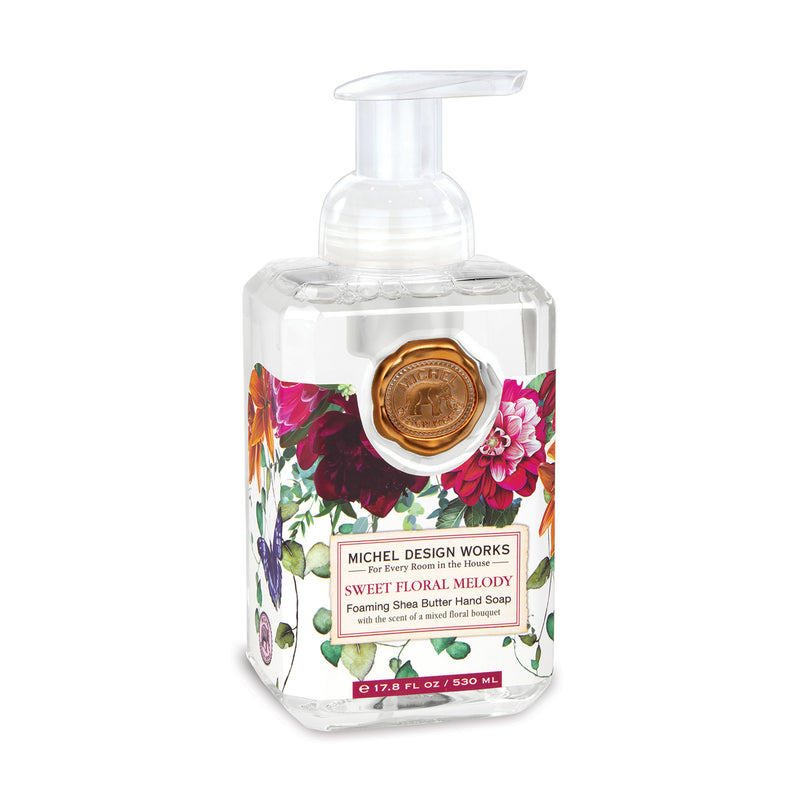 Foaming Hand Soap Sweet Floral Melody Michel Design Works