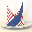 Napkin Sorrento Blue White Red