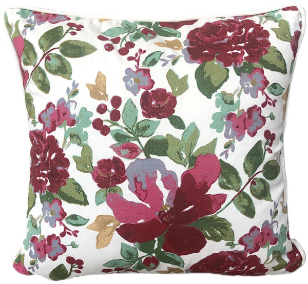 Garden Red Cushion Cover