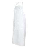 White Bib Apron