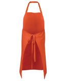 Orange Bib Apron