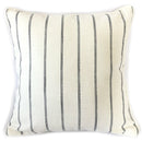 French Country Stripe Cushion Cover White