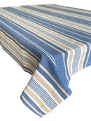 Hampton Island Beach Blue Tablecloth