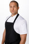 Expert Chefs Large Black Bib Apron