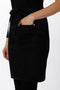 Byron Cross Back Black Apron