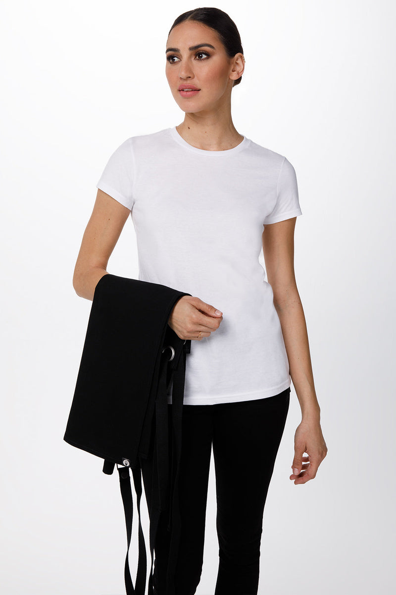 Byron Cross Back Black Apron
