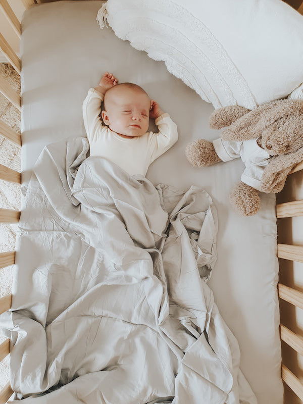 Bamboo Cot Sheet Single