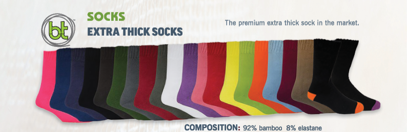 Extra Thick Bamboo Work Socks