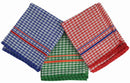 Tea Towel Blue Green Red Commercial Set of 3
