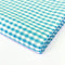 Gingham Check Turquoise Tablecloth