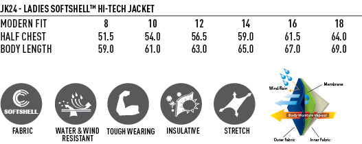 Women Softshell Hi-Tech Jacket