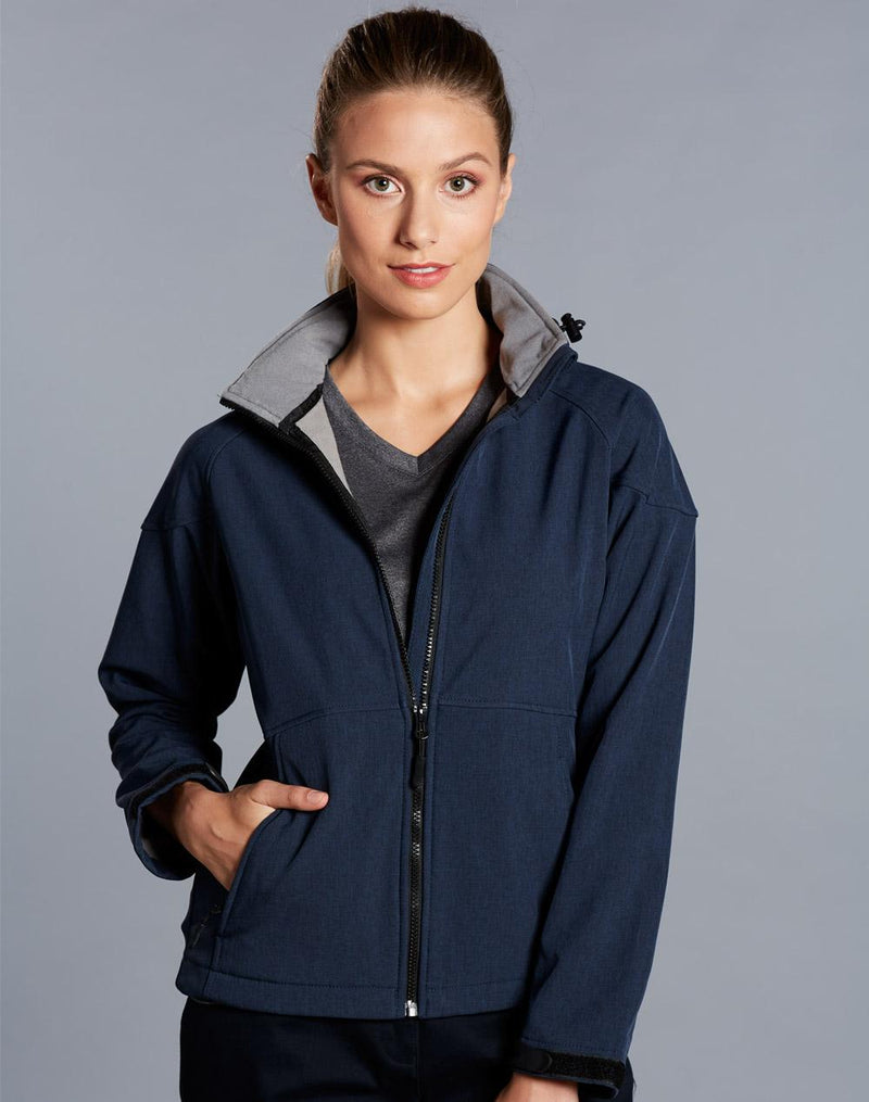 Womens Softshell Hooded Jacket