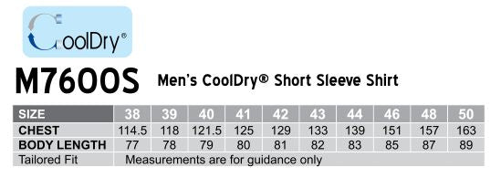 CoolDry Short Sleeve Shirt For Men