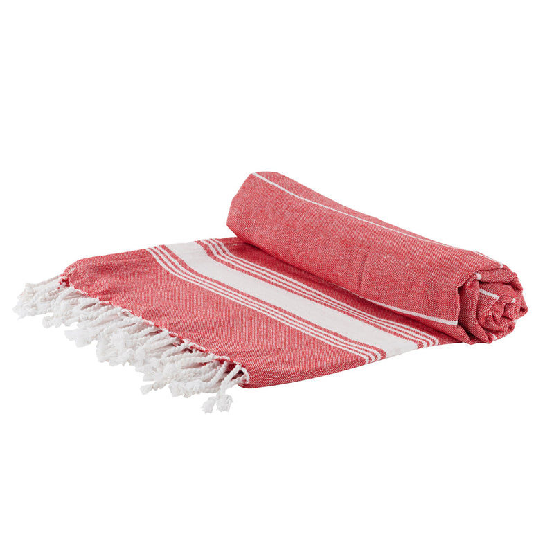 Turkish Beach Towel Red