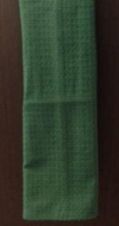 Large Tea Towel Waffle Green