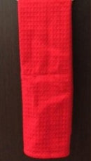 Large Tea Towel Waffle Red