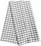 Gingham Check Grey Tea Towel