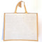 Jute Bag White with Natural