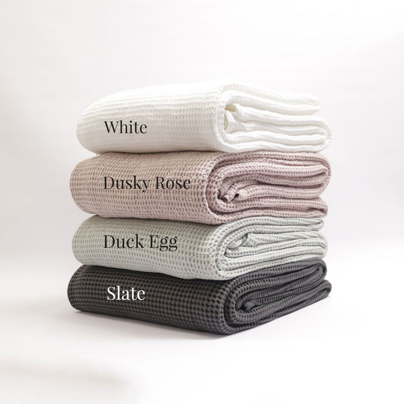 New Bliss Stonewashed Blanket/Throw or Euro Pillowcase