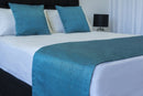 Cushion or Runner Throw Ashgrove Teal