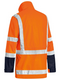 Orange Taped 5 in 1 Rain Jacket For Men