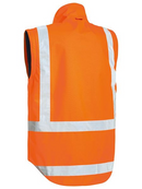 Orange Taped 5 in 1 Rain Jacket For Men