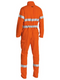 Mens Tencate Tecasafe® Plus Orange Taped Lightweight FR Engineered Coverall