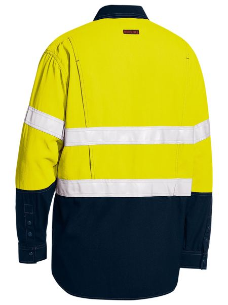 Tencate Tecasafe® Taped Hi Vis FR Vented Shirt For Men