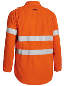 Tencate Tecasafe®Plus Orange Taped Hi Vis Shirt For Men