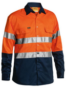 Taped Hi Vis Drill Shirt For Men