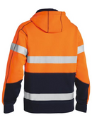 Taped Hi Vis Fleece Hoodie For Men