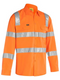 Rail Orange Taped Biomotion Lightweight Hi Vis Shirt For Men