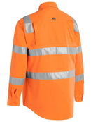 Rail Orange Taped Biomotion Lightweight Hi Vis Shirt For Men
