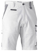 Painter's White Cargo Shorts For Men