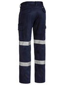 Taped Biomotion Navy Drill Cargo Pant For Men