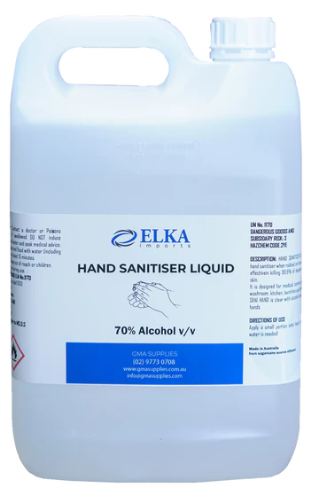 HAND SANITISER LIQUID 5L