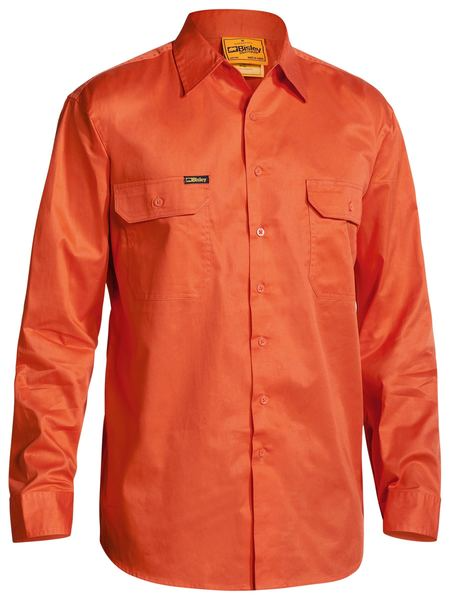 Hi Vis Orange Lightweight Shirt For Men