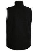 Black Soft Shell Vest For Men
